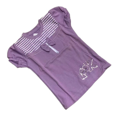 Dalma Lányka Póló - Lila Masnis 122 (KIÁRUSÍTÁS) gyerek póló