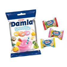 Damla Smoothie vegyes gyümölcs ízű puha karamella - 90g csokoládé és édesség