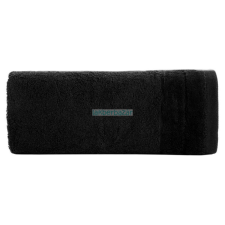  Damla velúr törölköző fekete 70x140 cm lakástextília