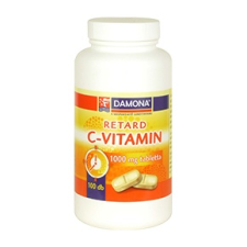 Damona C-vitamin retard tabletta, 100 db vitamin és táplálékkiegészítő