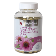 Damona Damona c-vitamin 1000mg+echinacea+csipkebogyó+cink bevont tabletta 80 db vitamin és táplálékkiegészítő