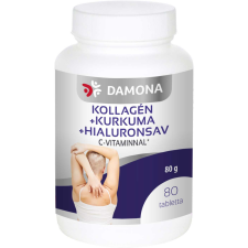 Damona Damona kollagén+kurkuma+hialuron tabletta 80 db vitamin és táplálékkiegészítő