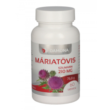  Damona máriatövis szilimarin 210mg tabletta 60 db gyógyhatású készítmény