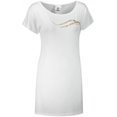  Dámské prodloužené triko ALTISPORT CARRYOVER ALW001123 BÍLÁ méret: XS