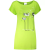  Dámské prodloužené triko ALTISPORT CARRYOVER ALW043123 LIMETKOVÁ méret: XS