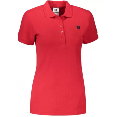  Dámské triko s límečkem ALTISPORT CARRYOVER ALW065210 ČERVENÁ méret: XL
