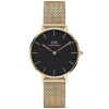Daniel Wellington Daniel Wellington Petite Evergold női karóra 32 mm, arany nemesacél/fekete