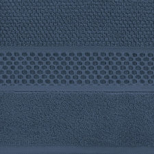  Danny rizs szerkezetű pamut törölköző Gránátkék 30x50 cm lakástextília