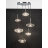  Dar Lighting BIBIANA BIB6450 Függőlámpa 6x40W/G9