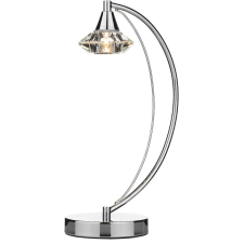 Dar Lighting glamour kristály modern asztali lámpa luther csiszolt króm darlut4150 világítás