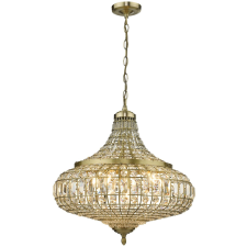 Dar Lighting glamour kristály modern függeszték asmara antik sárgaréz darasm0675 világítás