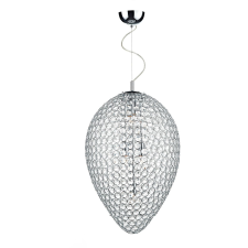 Dar Lighting glamour kristály modern függeszték frost csiszolt króm darfro0550 világítás