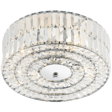 Dar Lighting glamour kristály modern mennyezeti lámpa errol csiszolt króm darerr5250 világítás