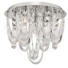 Dar Lighting glamour kristály modern mennyezeti lámpa roxanne csiszolt króm darrox5050