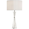 Dar Lighting glamour modern asztali lámpa risha elefántcsont ivory nikkel darris4208