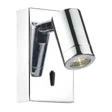 Dar Lighting modern fali lámpa anvil csiszolt króm daranv7150 világítás