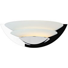 Dar Lighting modern fali lámpa una opál csiszolt króm daruna0750 világítás
