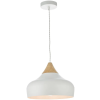 Dar Lighting modern függeszték gaucho fehér természetes fa dargau0102