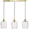 Dar Lighting modern függeszték hadano sárgaréz átlátszó darhad3640-03