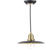 Dar Lighting modern függeszték hannover antik sárgaréz fekete darhan0154