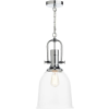 Dar Lighting modern függeszték nolan csiszolt króm átlátszó darnol0108