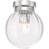 Dar Lighting modern fürdőszobai lámpa kavi csiszolt króm átlátszó darkav0150