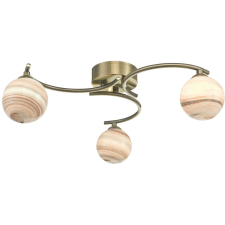 Dar Lighting modern mennyezeti lámpa atiya sárgaréz sokszínű darati5375-07 világítás