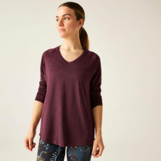 Dare2be Discern Tee női gyorsan száradó felső bordó