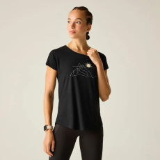 Dare2be Serenity Tee Női gyorsan száradó póló fekete