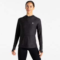 Dare2be Sprint Cty Hoodie női technikai pulóver fekete