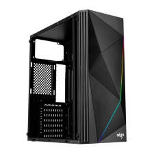 DarkFlash Aigo Rainbow 2 Számítógépház - Fekete számítógép ház