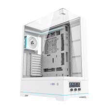 DarkFlash Computer Case DY450L PRO White with fan (DY450L PRO White) számítógép ház
