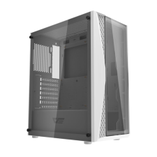 DarkFlash DK352 Plus White táp nélküli ablakos ház fehér (DK352 plus white) számítógép ház