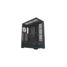 DarkFlash DY451 számítógépház ventilátorok nélkül (fekete) számítógép ház