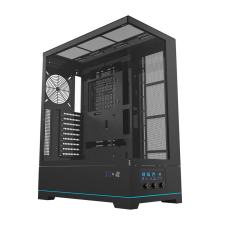 DarkFlash DY451L Midi Torony Számítógépház - Fekete (DY451L BLACK) számítógép ház