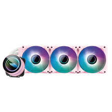 DarkFlash Twister DXV2.6 360 ARGB CPU Vízhűtés - Rózsaszín hűtés