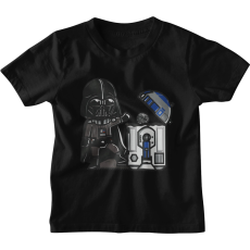  Darth Vader & R2-D2 - Gyerek Póló
