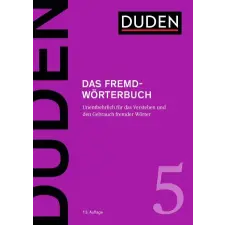  Das Fremdwörterbuch idegen nyelvű könyv