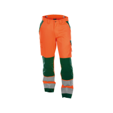Dassy Buffalo munkavédelmi nadrág narancs/zöld színben