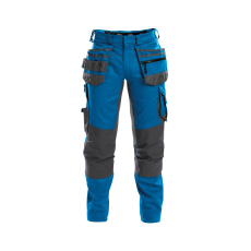 Dassy Flux munkavédelmi nadrág azúrkék/antracit színben