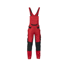 Dassy Tronix munkavédelmi kantáros nadrág piros/fekete színben munkaruha