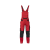 Dassy Tronix munkavédelmi kantáros nadrág piros/fekete színben