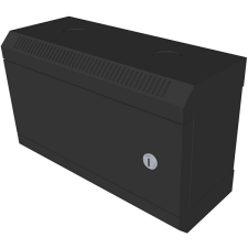Datacom 10" 4U / 140mm, fémlemez, fekete szerver