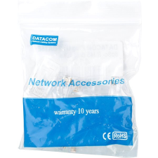 Datacom 10-es csomag, Datacom, RJ45, CAT5E, UTP, 8P8C, drót kábel és adapter