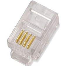 Datacom 10-pack, RJ10, CAT3, UTP, 4p4c, nem árnyékolt, halmozott kábel és adapter