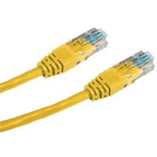 Datacom Adatkommunikációs CAT5E UTP Yellow 10 m kábel és adapter