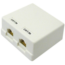 Datacom , CAT5E, STP, 2x RJ45, falra kábel és adapter