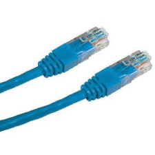 Datacom CAT5E UTP 10 m, kék (1563) kábel és adapter