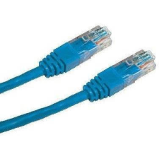 Datacom CAT6, UTP, 5m, kék kábel és adapter