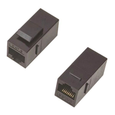 Datacom Paneles csatlakozó UTP CAT5E 2 × RJ45, 8p8c, egyenes kábel és adapter